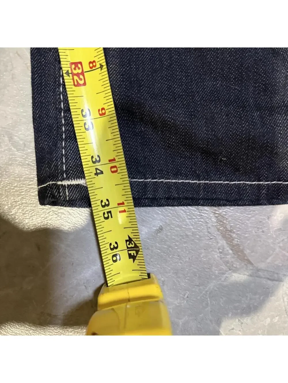 True Religion Made in USA Dark Wash Straight Jeans Size 40